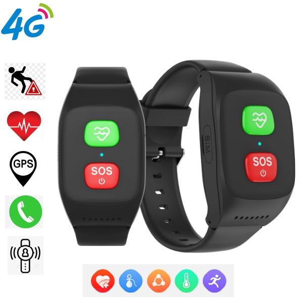 Fall Detection Watch - Умные часы для пожилых людей с