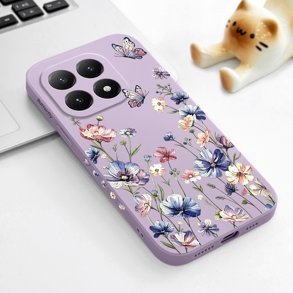 Xiaomi Poco X6 - Чехол для телефона Butterfly Hush для