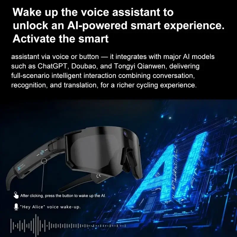 Умные очки Xiaomi с ИИ, камера – обзор и цена Smart Glasses Lens