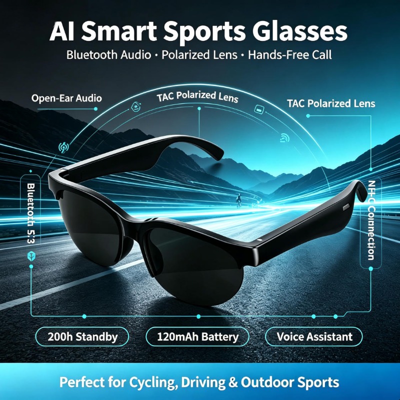 Умные Bluetooth-очки, поляризо – обзор и цена Smart Glasses Lens