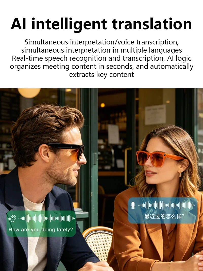 Умные очки Lenovo с ИИ, камера – обзор и цена Smart Glasses Lens