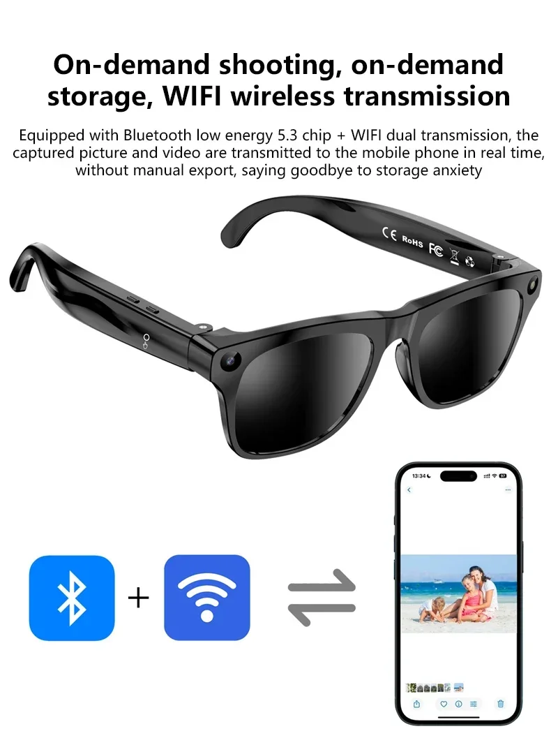 Умные очки Lenovo с ИИ, камера – обзор и цена Smart Glasses Lens
